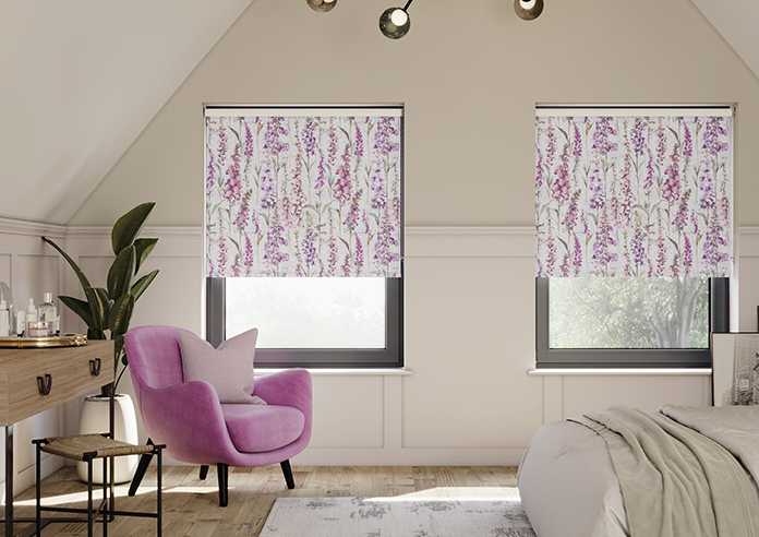 Cecelia, Orchid - Roller Blind - Image 3